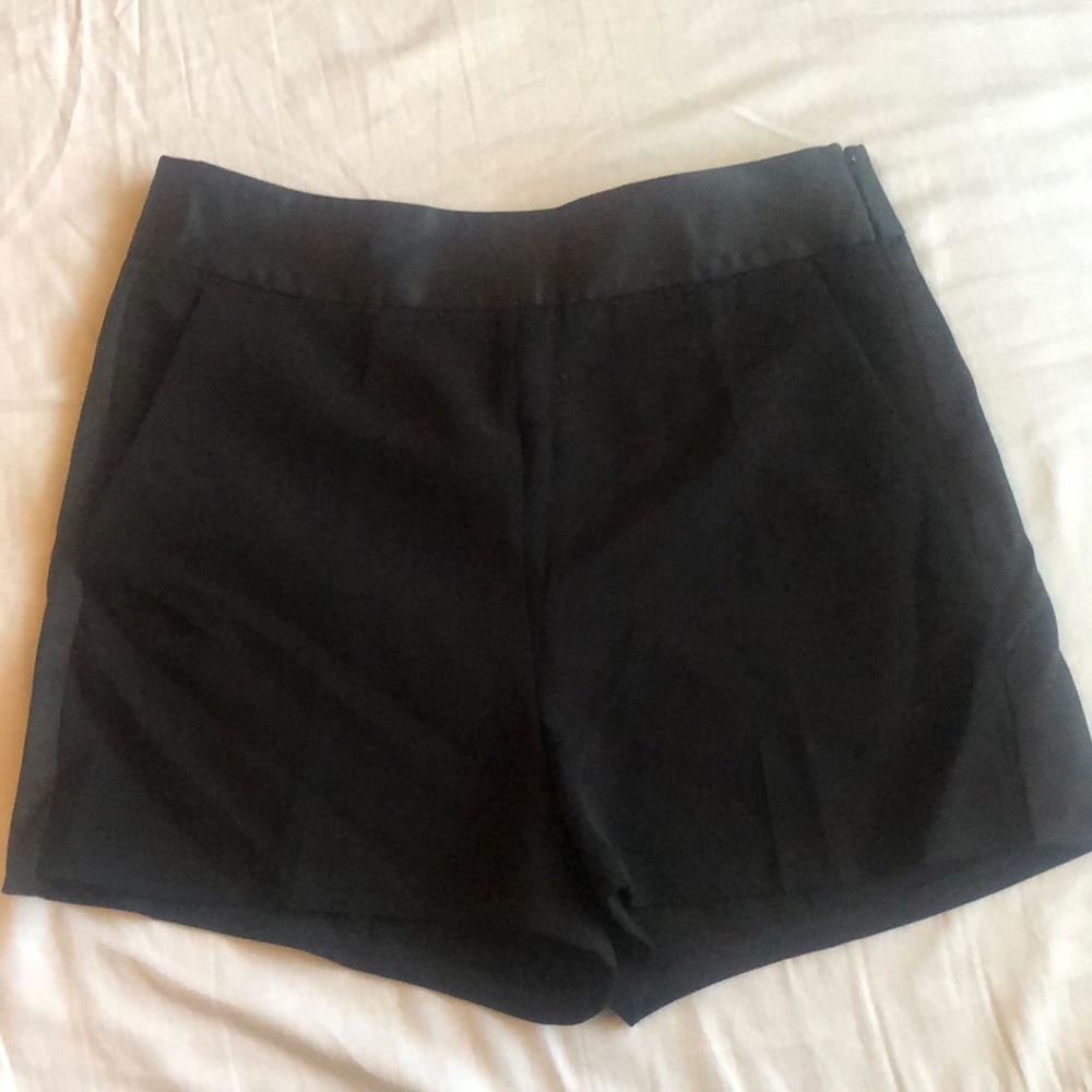 Express dressy black tailored shorts,